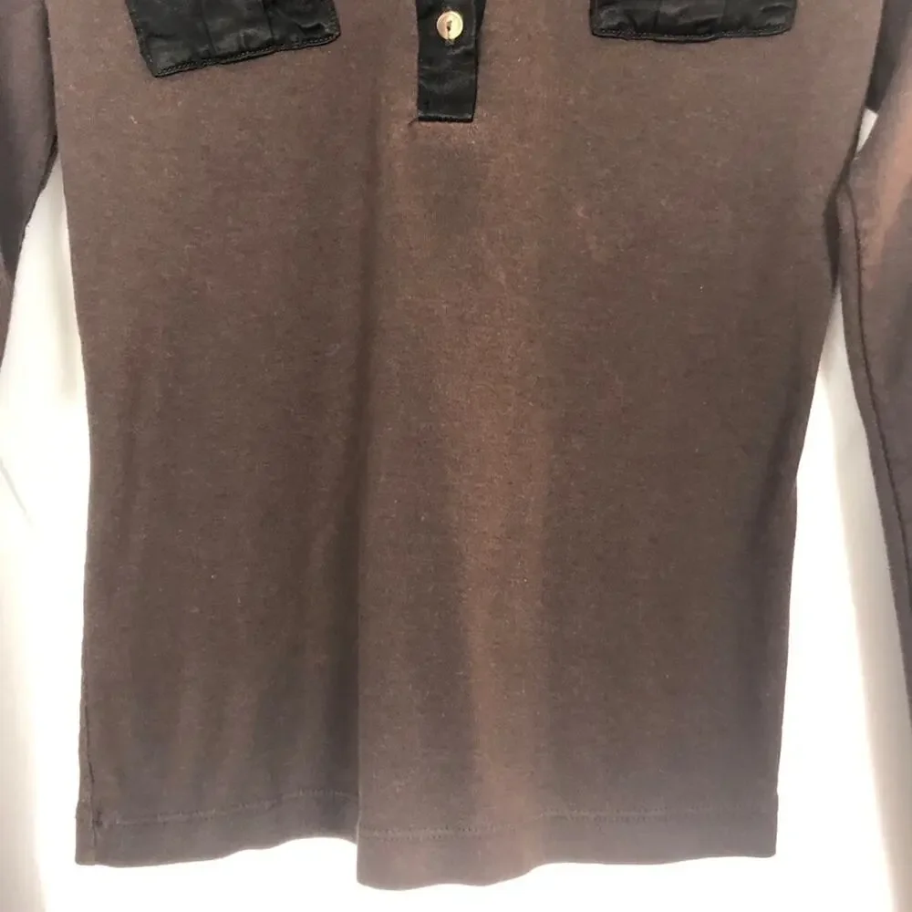 Vintage Eyeshadow Top Juniors Medium Cotton Y2K Retro Preppy Mean Girls Regina - Picture 4 of 10